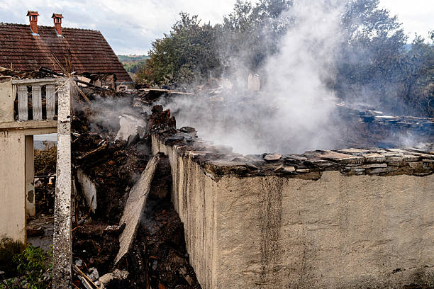 Professional Fire Damage Removal technician working in Red Wing, MN